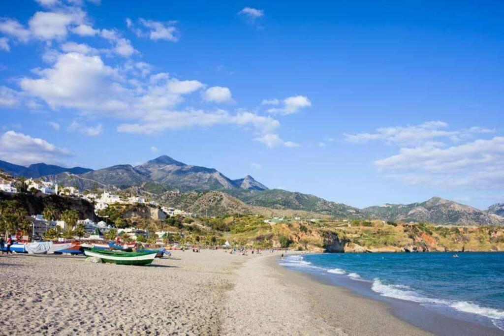 Apartmán Bajo Playazo Jimena 6 Nerja Exteriér fotografie